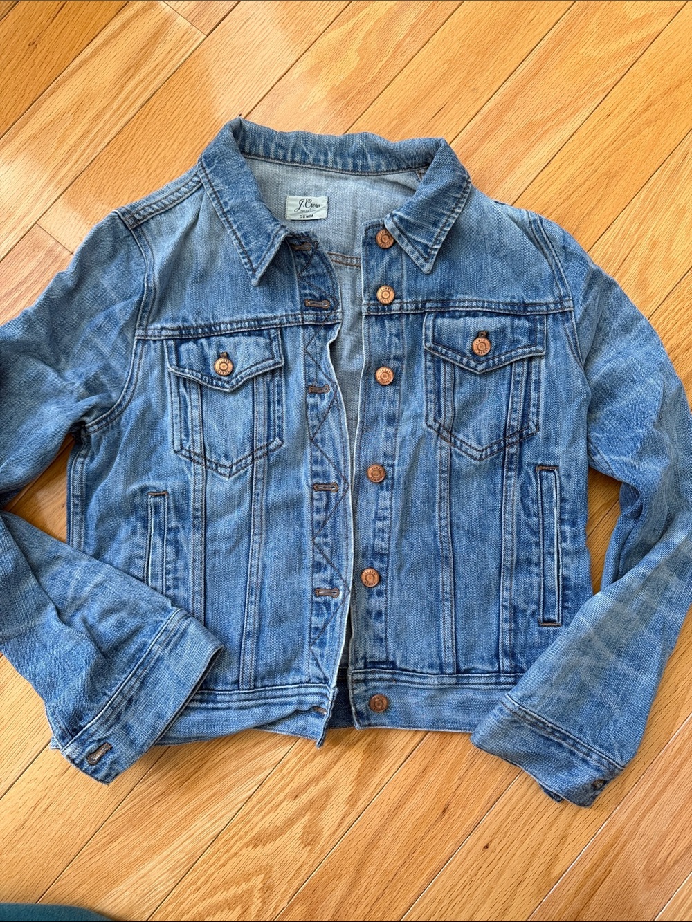 J. Crew Light Blue Denim Jacket